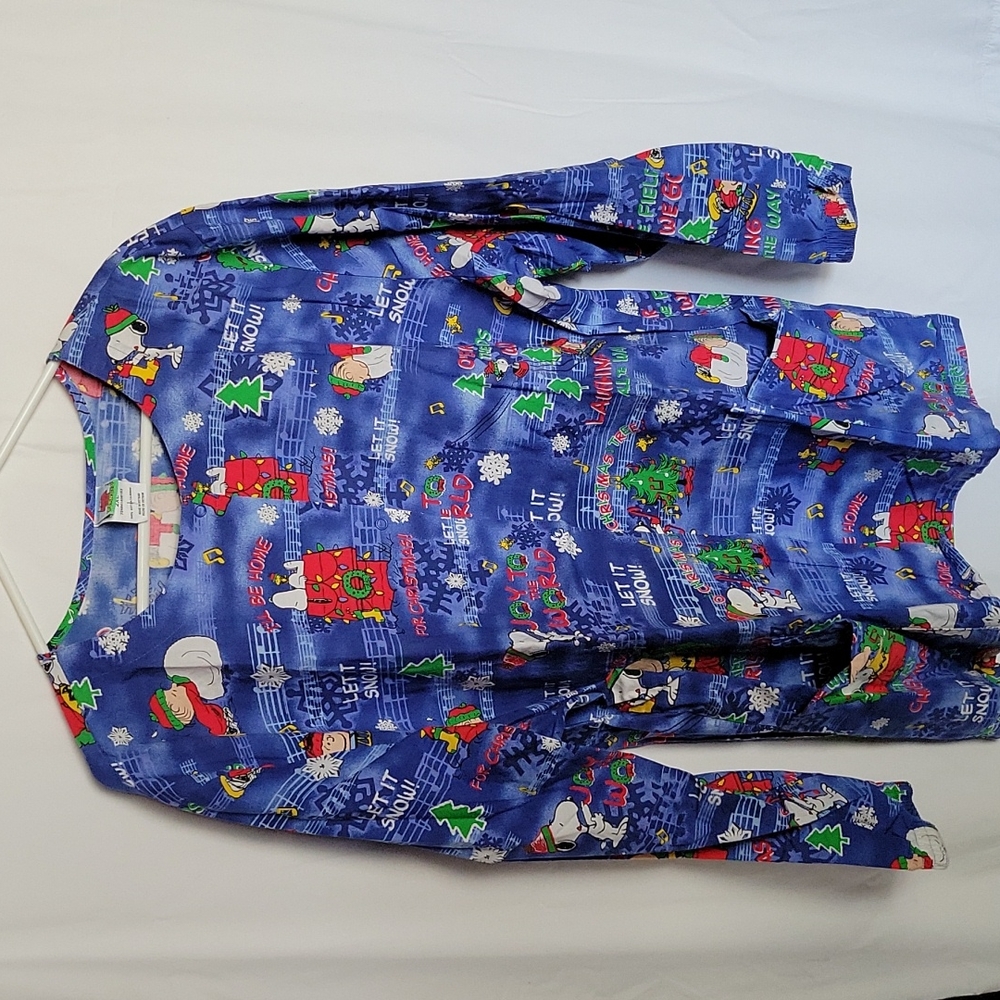 Peanuts Long sleeve scrub top